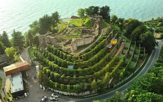 Petra Fortress (Tsikhisdziri) — ruins of a 6th-century Byzantine stronghold above the Black Sea
